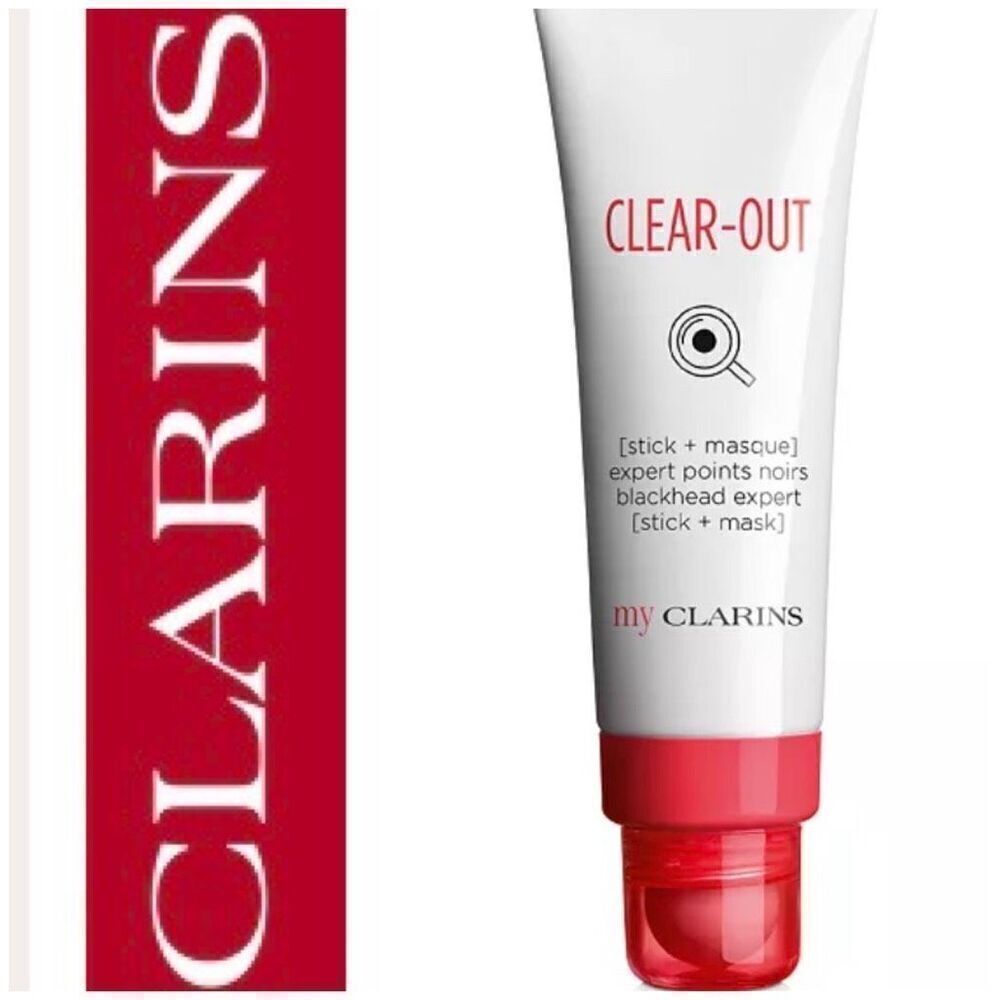 CLARINS - NWT - My Clarins Clear Out Blackhead Expert (Stick + Mask) Full Size